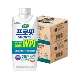 [Sellex] Prophet Whey Protein Coconut, 24 pieces, 330ml / [셀렉스] 프로핏 웨이프로틴 코코넛, 24개, 330ml