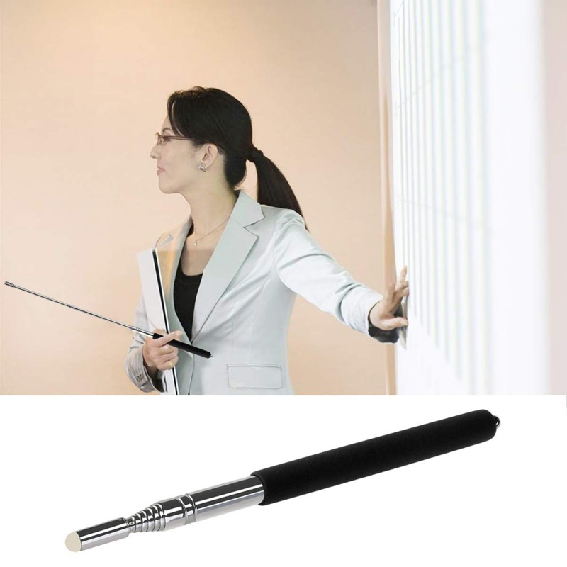 VALICLUD Teacher Pointer Stick Telescopic Hand Pointer Extendable Teaching Pointer