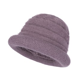 Women's Hat Warm Felt Hat Winter Hat Women's Wool Hat Felt Fedora Hat Elegant Winter Hat Plain Pot Hat Windproof Women's Hat Windproof Bell Hat Outdoor Fishing Hat Snowproof Wool Hat Hiking