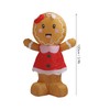 Valentines Day Inflatables Gingerbread Girl Waterproof Thickened Blow Up Gingerbread