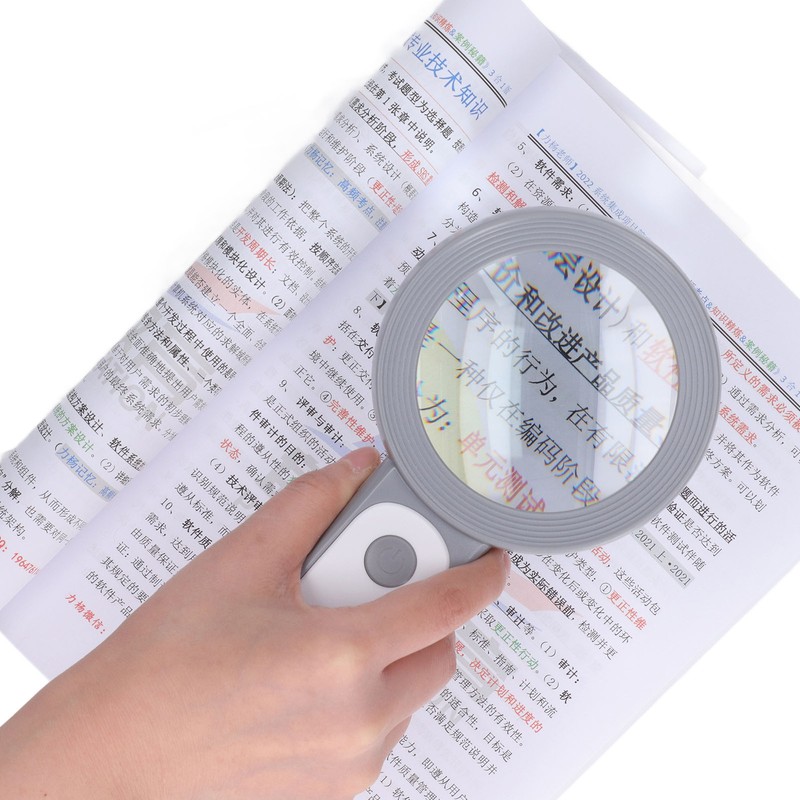 Magnifier Handheld Ultra Light 30X HD Imaging Optical Lens Maginifying