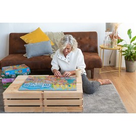 Jumbo Spiele 18853 Horoscope Cat 1000 Pieces Cat (Animal) Puzzle Game, Multi-Coloured