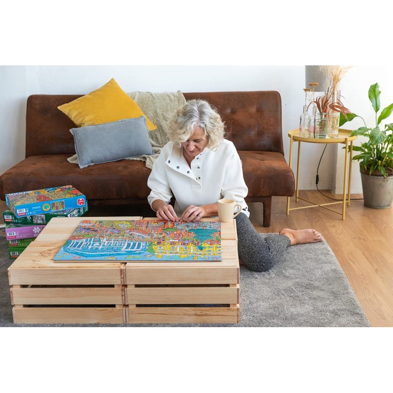 Jumbo Spiele 18853 Horoscope Cat 1000 Pieces Cat (Animal) Puzzle