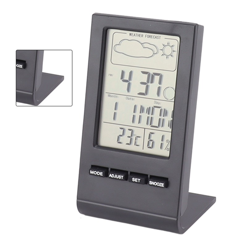 LCD Screen Digital Hygrometer Indoor Thermometer Humidity Gauge Temperature Humidity