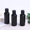 FINGERINSPIRE 50 Pack Press Disc Caps 24/410 Black Dispensing Press