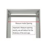 TAG Hardware Premium 1 5/16 Inch Diameter Round Wardrobe Tube