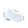 Foot Rest for Shower,Suction Cup PVC Footstool for Wall |