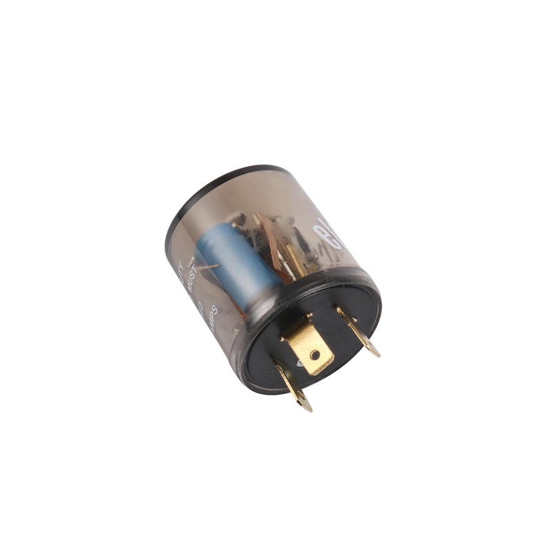 4 pcs 12V 3 Pin Electronic LED Flasher Relay Round