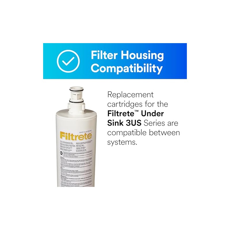 3m Replacement Filter Under-Sink 5 Micron Boxed