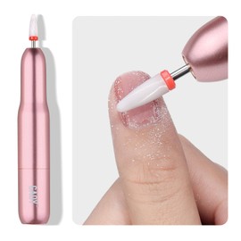 GAOY Electric Nail Drill for Acrylic Nail, USB Electric Nail File, Portable Efile with Nail Drill Bits, Manicure Pedicure Tools for Home Salon, Pink