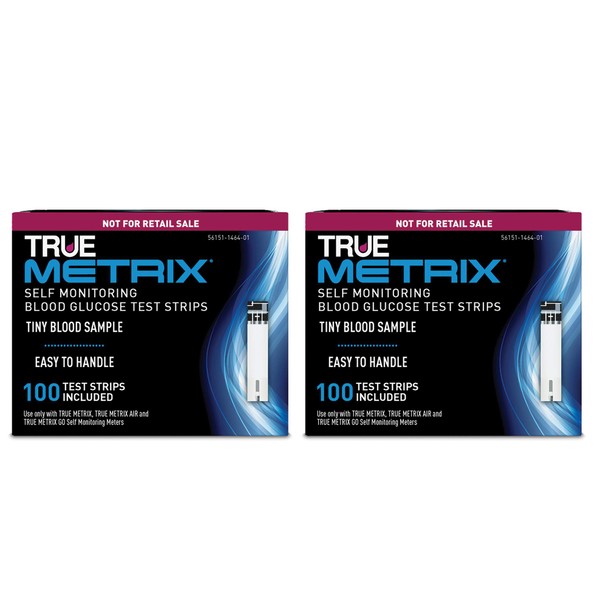 TRUE METRIX® Blood Glucose Test Strips NFRS 100ct - 2 Pack (200 Test Strips)