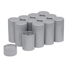 North Mountain Supply Twist-N-Seal Capsules - Pack of 12 - Silver