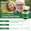 VIFADIMED Rhubarb - Herbal Support for Constipation Ease, Stool softeners,