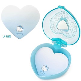 Sunstar Stationery S2846357 Sanrio Character Memo, Case Included, Y2K Ballet Ecore, Charmy Kitty
