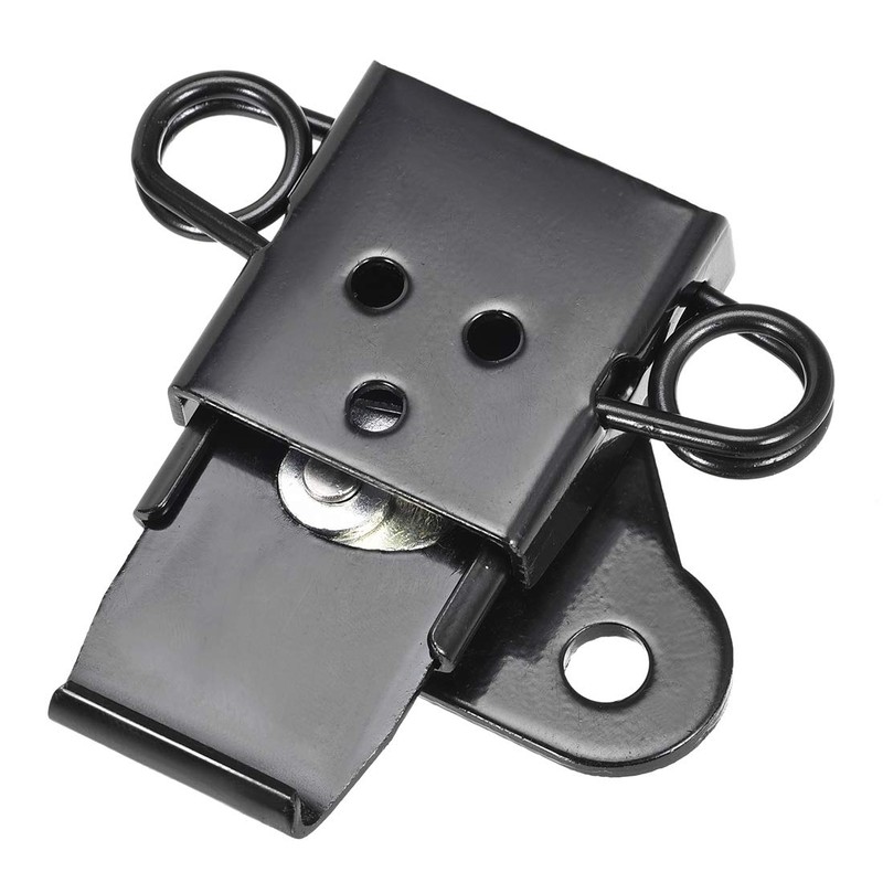 uxcell 2.24-inch Iron Spring Loaded Butterfly Twist Latch Keeper Toggle