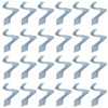 24 Pcs Shelf Clips for Metal Shelving, Cabinet Shelf Clips