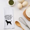 Black Lab Kitchen Towel A Kitchen is Not Complete Without