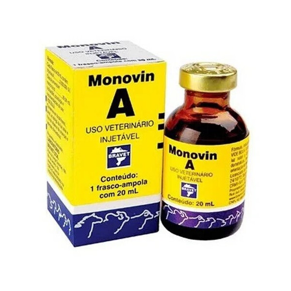 Monovin A 20ml Original Vitamina A Crescer Cabelo