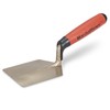 MARSHALLTOWN Hamburger Trowel, Steel, DuraSoft Handle, 4 x 5 Inches,