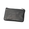 Leather Key Case 310, Soft touch cowhide leather black