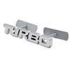 1X Metal Turbo Grille Front Emblem 3D Badge Sticker Replacement
