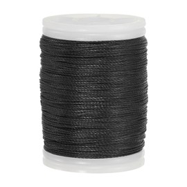 sourcing map Archery Recurve Bow String Serving Thread 120 Yard / 110 m Nylon Bowstring for Recurve Bow Compound Tying Sight Nock Point (Black)