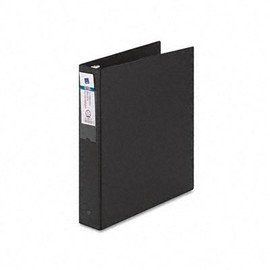 Avery Economy Round Ring Reference Binder 1-1/2in Cap. Black - Avery 04401