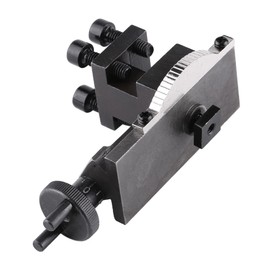 30 Degree Rotatable Mini Lathe Tool Holder Accessory, Tungsten Steel, Serial Number: 10154, SIEG C0 Mini Lathe Only