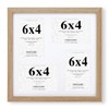 Fabian Clarke London Oak 12x12” Square Picture Frame Multi Aperture
