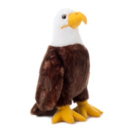The Petting Zoo Bald Eagle Stuffed Animal, Gifts for Kids, Wild Onez Zoo Animals, Bald Eagle Plush Toy 12 inches