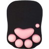 Alfombrilla para mouse con diseño de pata de gato y