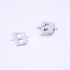 Aluminium Silver Letters Smithers Oasis Pack of 10 (Letter B)