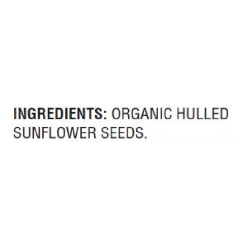 Woodstock Organic Hulled Sunflower Seeds 12 Ounce Non GMO Protein