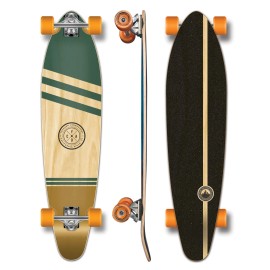 YOCAHER Longboard Complete - Earth Series - Wind - Kicktail