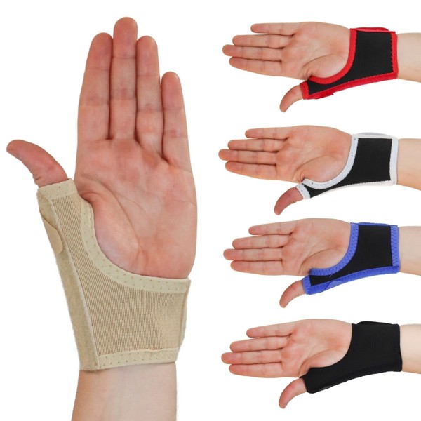 Solace Bracing Thumb Support Max (5 Colours) - UK Made and NHS Supplied, Breathable Thumb Splint, #1 Thumb Brace for CMC Pain, Arthritis, Tendonitis, RSI and