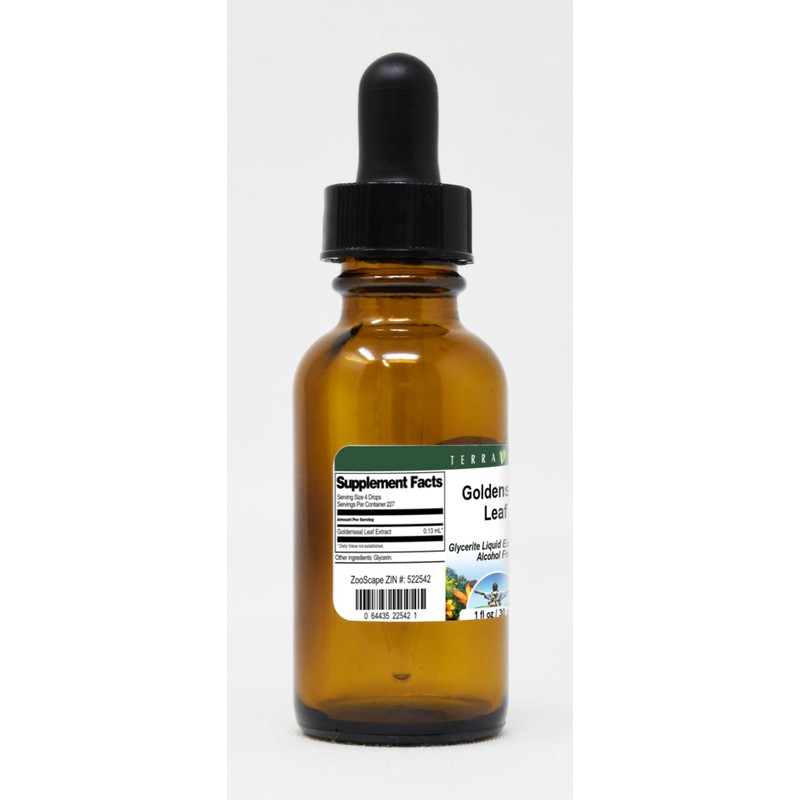 Goldenseal Leaf Glycerite Liquid Extract (1:5) - No Flavor (1