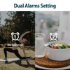 Clock Multifuctional Projection FM Radio Alarm Clock With USB Charging