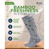 Pembrook 3 Pairs Plus Size Compression Socks Wide Calf -
