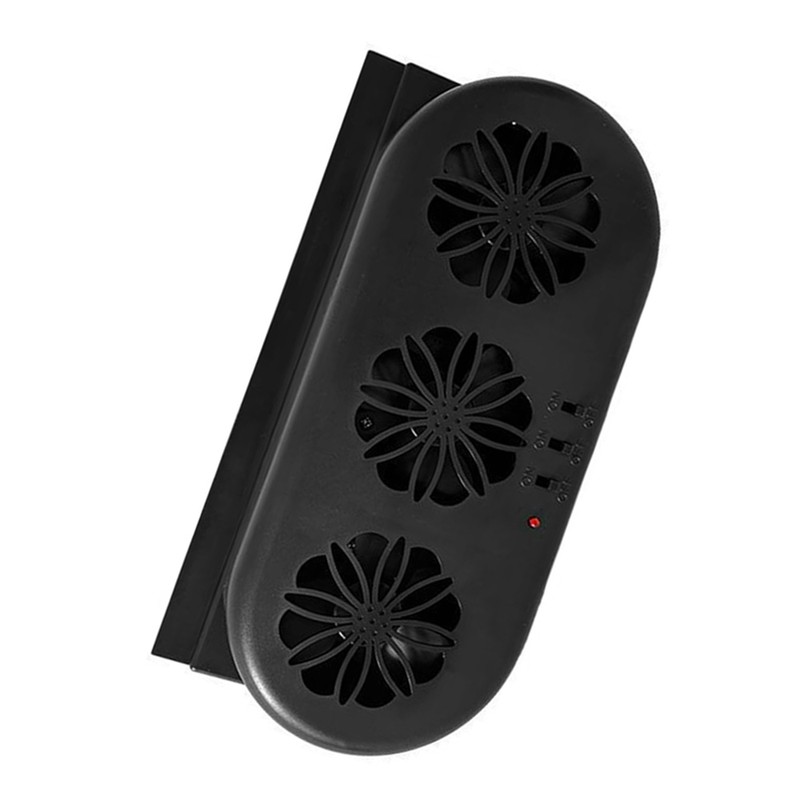 3-Fan Car Exhaust Fan USB Air Circulation Fan Ventilator Silent