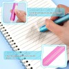 Pencil Style Eraser Pen Set, 3 Retractable Erasers + 9
