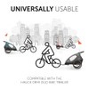hauck Bike Trailer Hitch, Black - for Dryk Duo &