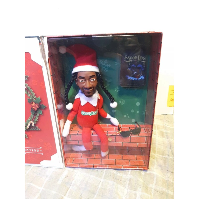 Snoop on the Stoop 12” Snoop Dogg Christmas Red Plush
