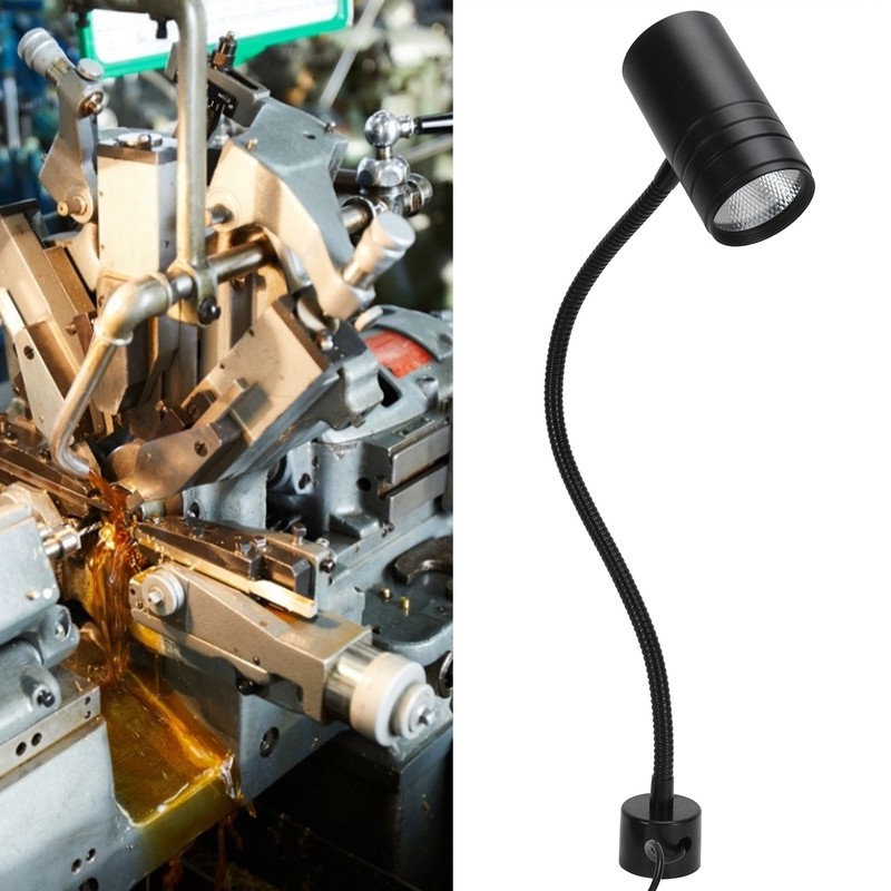 12W LED Work Light Flexible Gooseneck Sewing Machine Lamp Magnetic