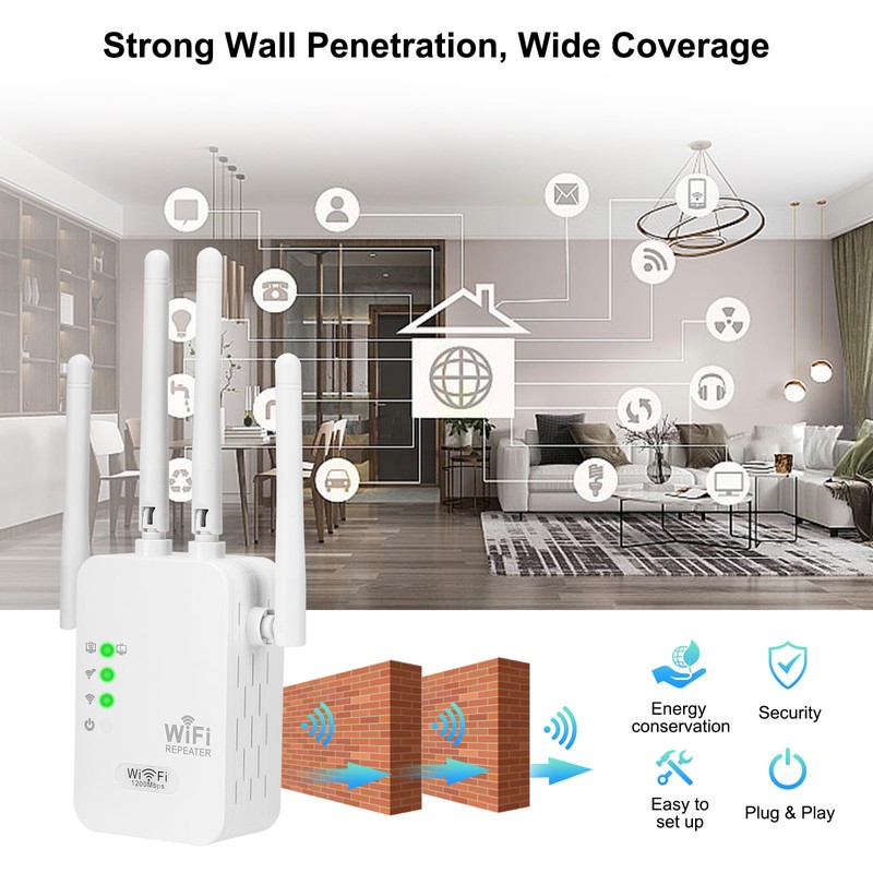 WLAN Repeater with LAN Connection