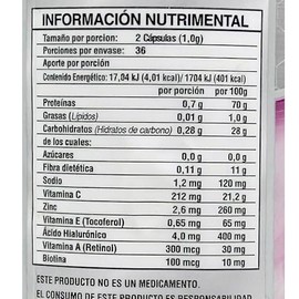 Colágeno Hidrolizado Biotina Collagen SKN 72 caps 500 miligramos Supra | Biotina | Resveratrol |Adultos | Hombres y Mujeres