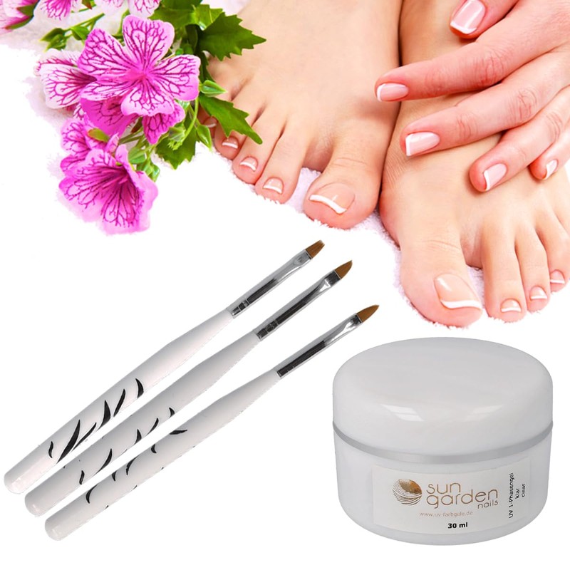 UV Gel Phase One Clear 15 ml inc. Brush Set