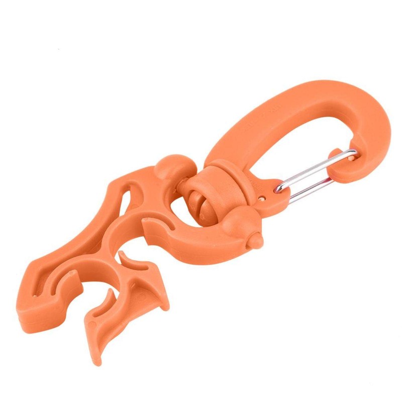 Keenso Scuba Diving Double Hose Holder with Clip Double BCD