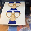 PPD 10 Sheets Inkjet Clear Transparent Self Adhesive Sticker Paper