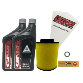 Cyclemax Tune Up Kit compatible with 1997-2024 Honda TRX 250 TRX250 Recon with Spark Plug