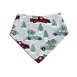 Bandana - Christmas Bandana | Xmas Gift | Snow Fall Bandana | Dog Bandana | Cat Bandana | Scarf for Pet | Pet Supplies - Eco Friendly Cotton